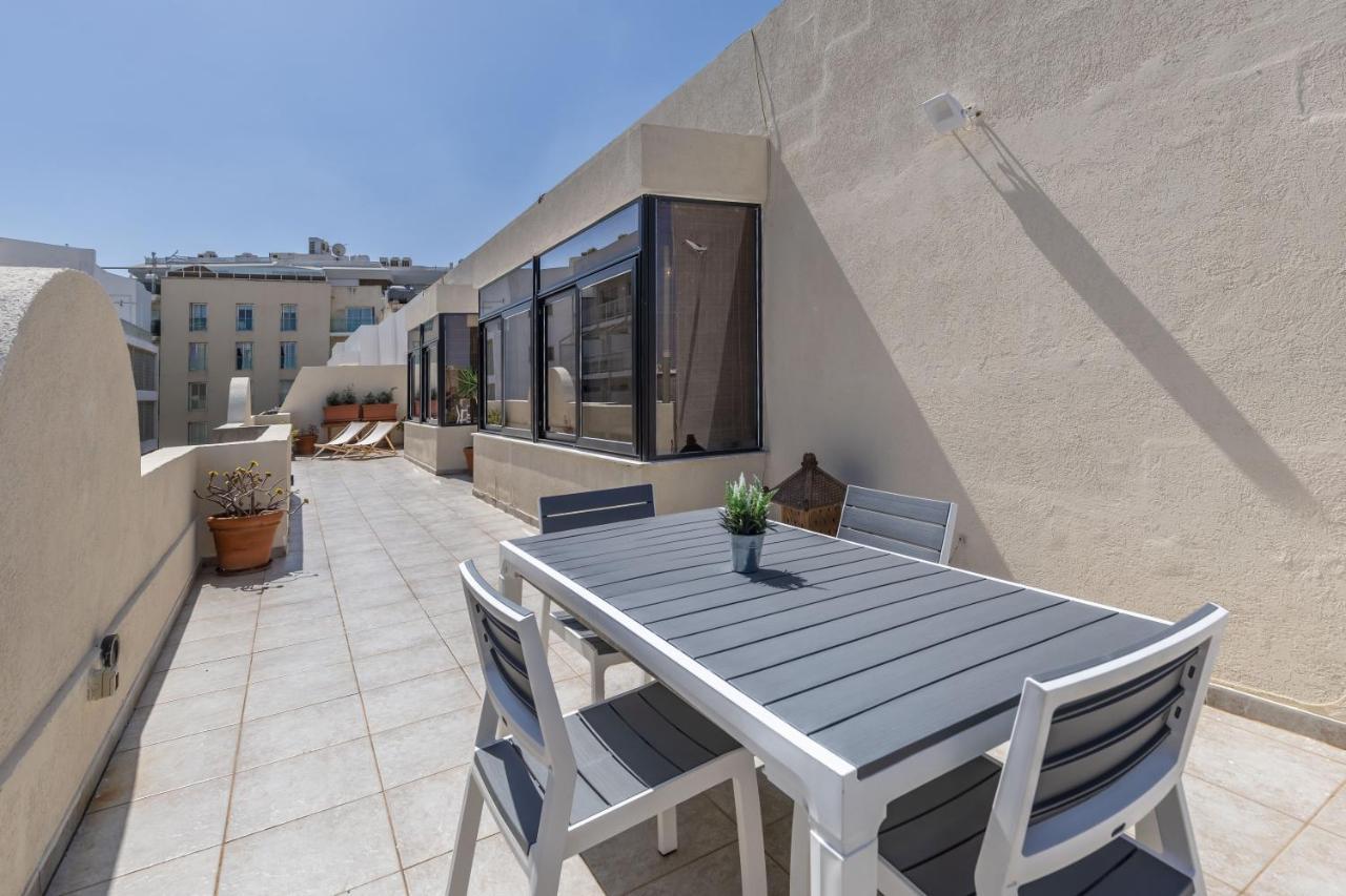 Large Terrace Penthouse Sliemaアパートメント エクステリア 写真
